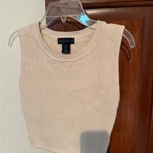 House of Harlow Ribbed Crop Tank Tops
